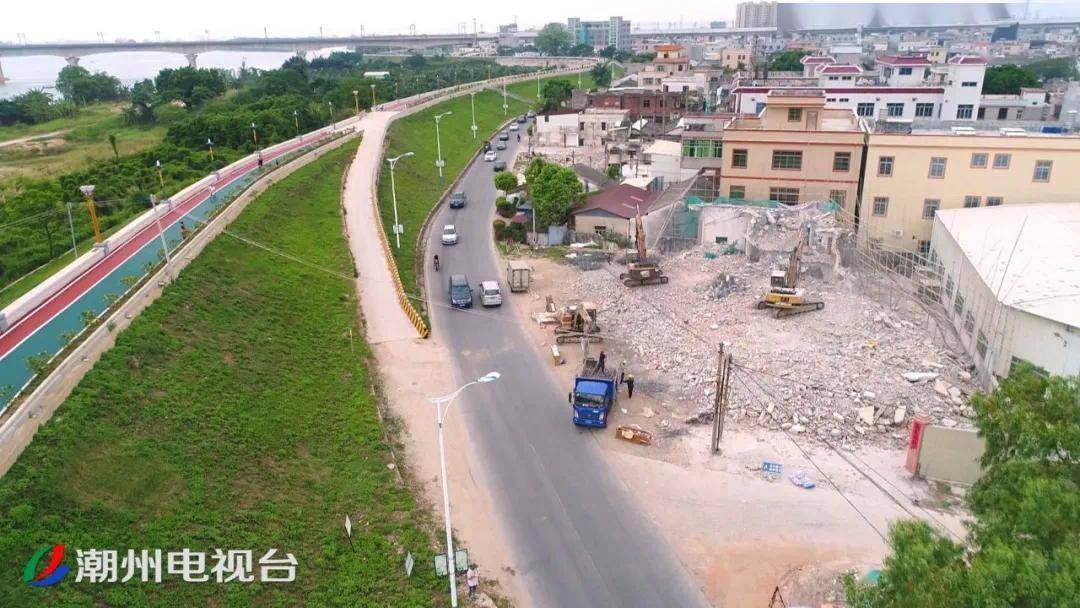 潮州护堤路扩建背后的自然探索之旅，内心平静的奇妙旅程揭秘